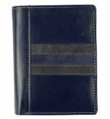 Wild Kožená pánská peněženka modrá
