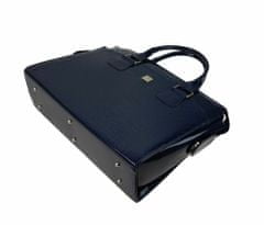 Kraftika Lc-01 tmavě modrá dámská kabelka pro notebook do 15.6