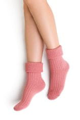 Amiatex Dámské ponožky 067 pink + Ponožky Gatta Calzino Strech, pudrově růžová, 35/37