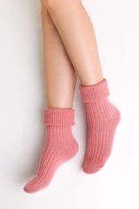 Amiatex Dámské ponožky 067 pink + Ponožky Gatta Calzino Strech, pudrově růžová, 35/37