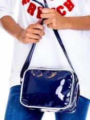 CEDAR Lakovaná taška s nápisem tmavě modrá