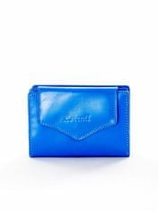 Lorenti Modrá kožená peněženka se sklopným víkem