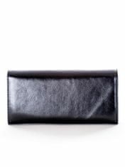 Lorenti Podlouhlá dámská kožená peněženka černá