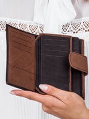 Lorenti Černá a hnědá kožená dámská peněženka