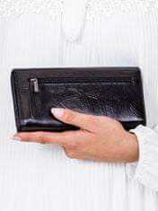 Lorenti Dámská kožená peněženka s motýly černá