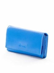 Lorenti Modrá kožená peněženka pro ženy
