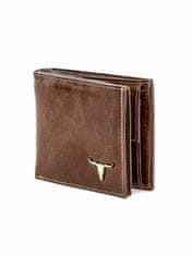 Buffalo Pánská hnědá kožená peněženka, 2016101357675