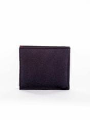 Wild Černá kožená pánská peněženka s barevnou vložkou