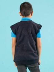 Kraftika Chlapec tmavě modrý svetr bez rukávů, velikost 170
