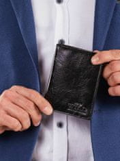 CEDAR Černá vertikální peněženka pro muže
