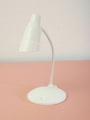 Kraftika Usb touch led stolní lampa bílá