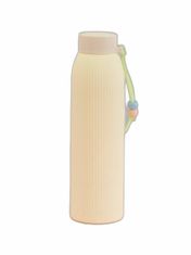 Kraftika Eco-friendly láhev s tepelným povrchem světle žlutá