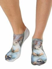 Kraftika Dámské krátké ponožky s potiskem, velikost 38-42