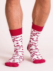 Kraftika Pánské ponožky s potiskem bílá, velikost 40-45