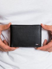 CEDAR Černá pánská kožená peněženka, 2016102351955
