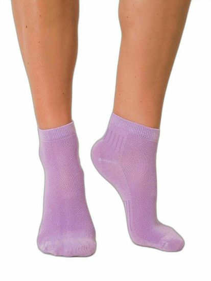 Kraftika Dámské krátké ponožky fialové, velikost 36-40