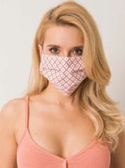 Kraftika Špinavě růžová ochranná maska se vzorem