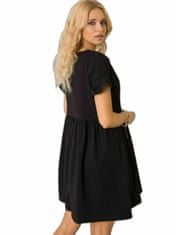 RUE PARIS Černé šaty oversize, velikost l, 2016102643401