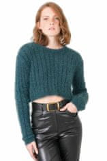By Sally Bsl tmavě zelený svetr, velikost xs