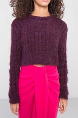 By Sally Bsl tmavě fialový svetr, velikost s