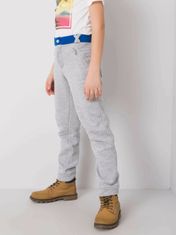 Kraftika Dodo kids šedé bavlněné sportovní kalhoty pro chlapce