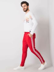 MECHANICH Červené pánské sportovní kalhoty, velikost m