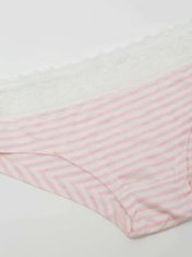 BERRAK Dámské bílé a růžové kalhotky, velikost xl