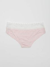 BERRAK Dámské bílé a růžové kalhotky, velikost xl