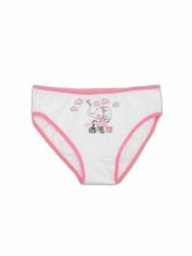 BERRAK Bílé a růžové kalhotky pro dívky, velikost 104/110