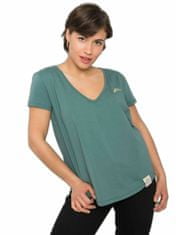 For Fitness Tmavě zelené dámské tričko, velikost m