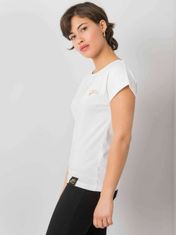 For Fitness Bílé dámské tričko, velikost m