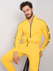 MECHANICH Žlutý pánský bavlněný oblek, velikost xl