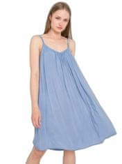 Och Bella Vzdušné tmavě modré šaty och bella, velikost s