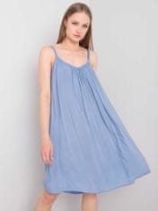 Och Bella Vzdušné tmavě modré šaty och bella, velikost s