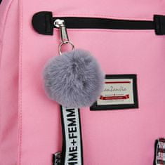 Kraftika Velký černý studentský designový batoh pro dívky