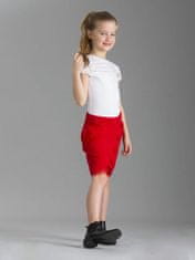 Kraftika Červená sukně na knoflíky pro dívky, velikost 140