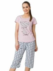 Kraftika Dvoudílné pyžamo lila, velikost 2xl
