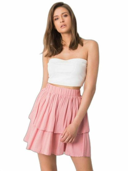 Kraftika Sublevel růžová dámská sukně s volánem, velikost m / l
