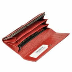 Lorenti Modrá dámská kožená peněženka rfid v dárkové