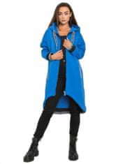 RELEVANCE Tmavě modrá dámská mikina s kapucí, velikost l / xl