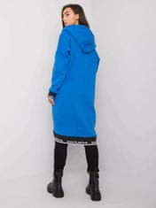 RELEVANCE Tmavě modrá dámská mikina s kapucí, velikost l / xl