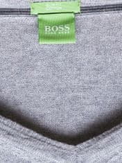Kraftika Pánský svetr s v-neck šedý hugo boss, velikost xl