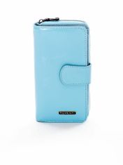 Lorenti Dámská kožená peněženka světle modrá, 2016101339428