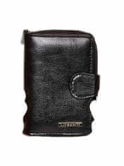 CEDAR Dámská kožená peněženka s černou sponou