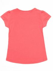 Kraftika Tmavě růžové dívčí tričko s barevným kuřecím masem