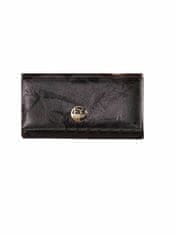 CEDAR Dámská horizontální kožená peněženka khaki