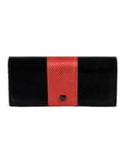 CEDAR Dámská kožená peněženka s červeným modulem