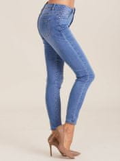 Kraftika Dámské modré džínové kalhoty, velikost 34