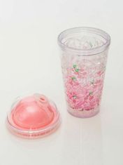 Kraftika Nápojový pohár růžový