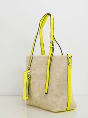 Maria C. Dámská taška přes rameno žlutá